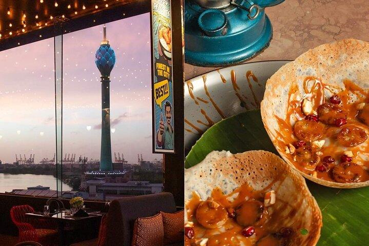 Colombo Sri Lankan Street Food Tasting on Rooftop Bar