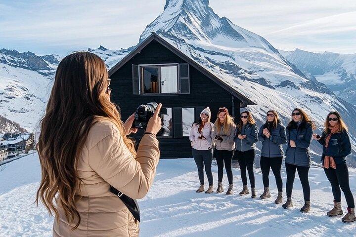 Matterhorn Sunset Wine & Stories - cinematic photos included