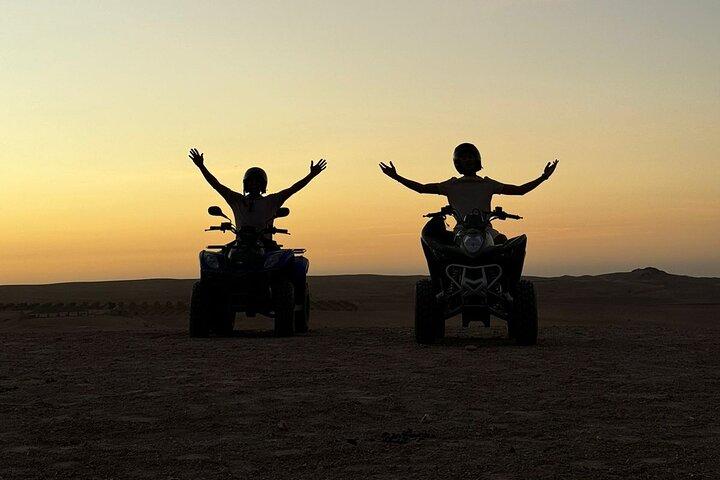 Agafay Desert, 2H of Quad Biking, tea & transfer from Marrakech