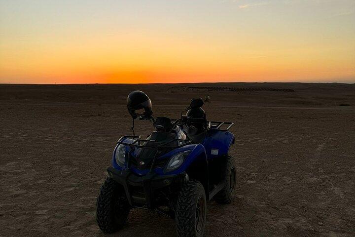 Agafay Desert, 2H of Quad Biking, tea & transfer from Marrakech