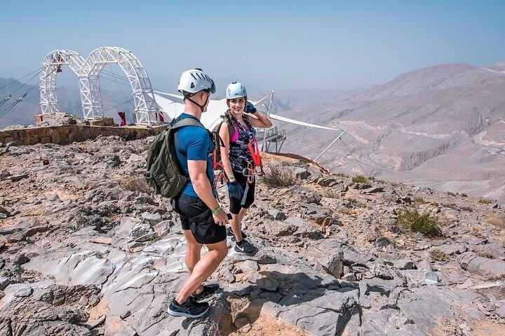 Ras Al Khaima Jebel Jais Zipline World's Largest with Transfer