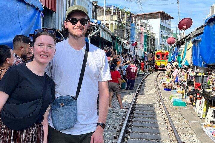 Floating & Railway Markets Multilingual Tour from Laem Chabang