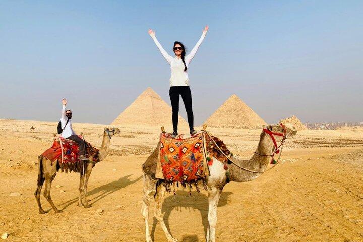 Giza Pyramids - Sphinx & Saqqara & Memphis