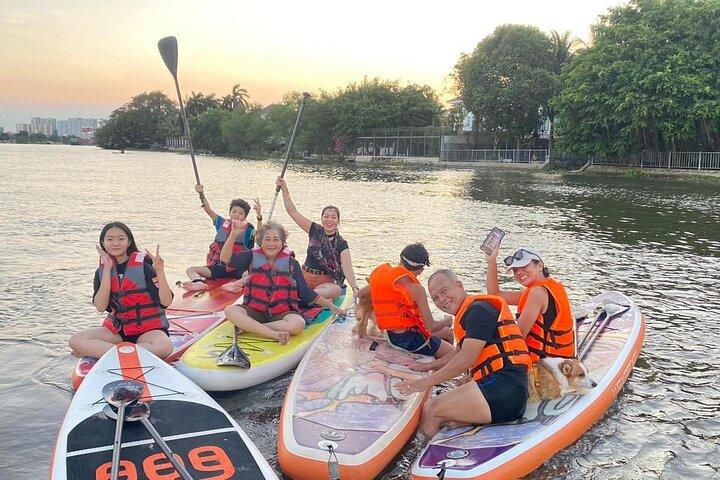 Private Ho Chi Minh City Tour with Saigon River SUP Paddling