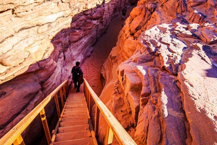 Dahab Safari from Sharm El sheikh Canyon Salama and Blue Hole