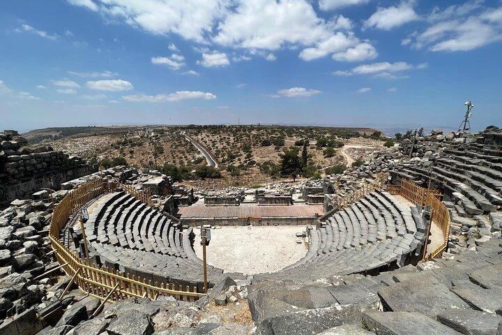 Full Day Umm Qais Ajloun and Jerash Private Tour