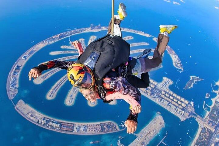 Dubai Tandem Skydive Over The Palm with Transfers