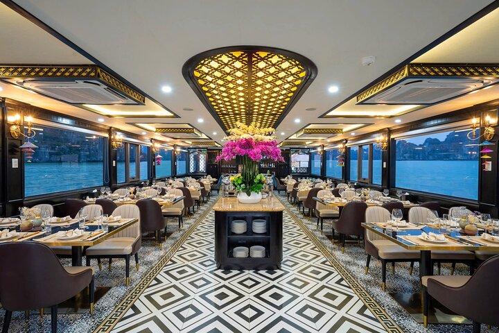 The Best of Halong Bay with 5-Star Luxury Day Cruise from Hanoi