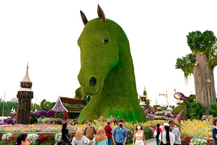 Miracle Garden and Global Village with Hotel Transfer