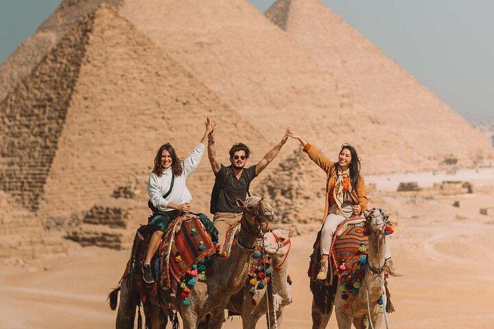 Giza Pyramids,Sphinx,Camel Ride,ATV Bike,Shopping, Dinner cruise