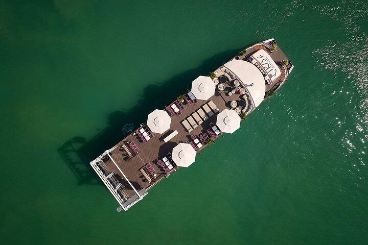 HALONG BAY LUXURY IRIS CRUISE DAY TRIP-BEST SELLER: Kayak, Music
