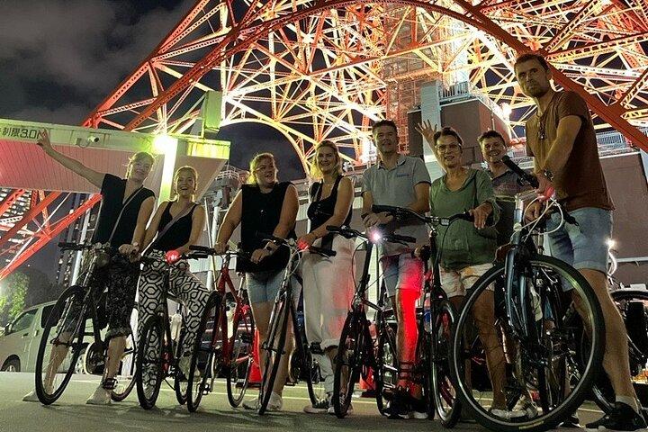 2-Hr Tokyo Night Bike Tour: Shibuya, City Lights & Tokyo Tower