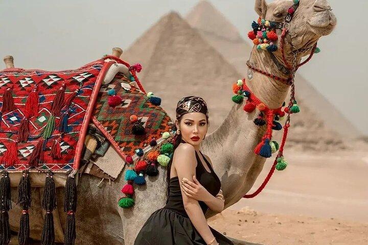Half Day Tour Giza Pyramids& Great Sphinx with Private Tour Guide