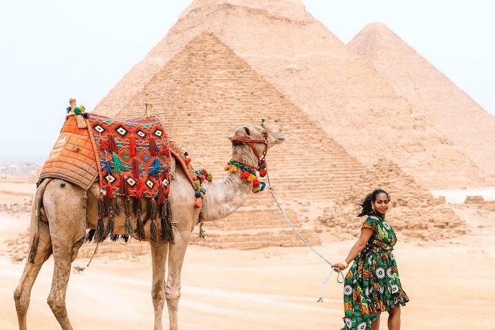 Half Day Tour Giza Pyramids& Great Sphinx with Private Tour Guide