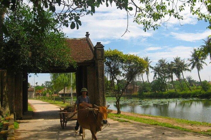 Hanoi: Jeep Tour Discover the best of Duong Lam Ancient Village