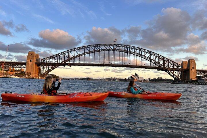 Sunset Paddle Session on Sydney Harbour (single kayak)