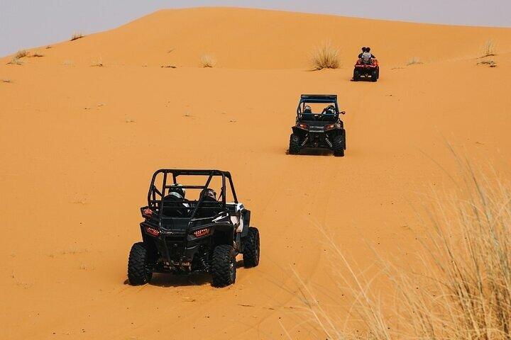Dune Buggy Tour with Camel and Sand Boarding Abu Dhabi