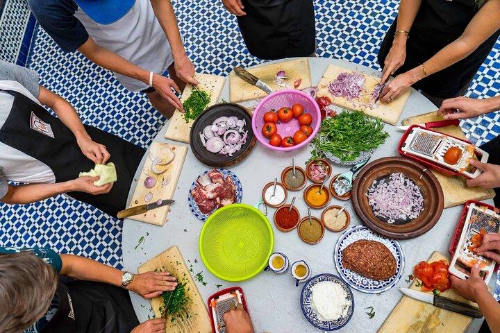 Moroccan Cooking Class and Fez Market Visit and Meal