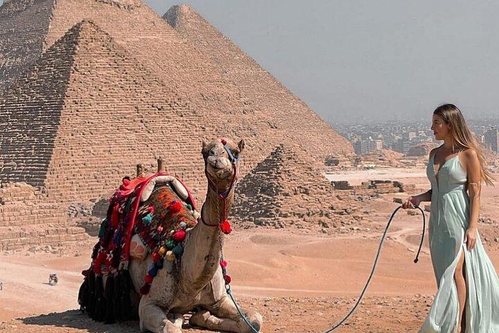 2 Hour Private Camel Ride Around Giza Pyramids Gate