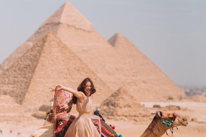 Private Giza Pyramids,Sphinx,New Grand Egyptian Museum