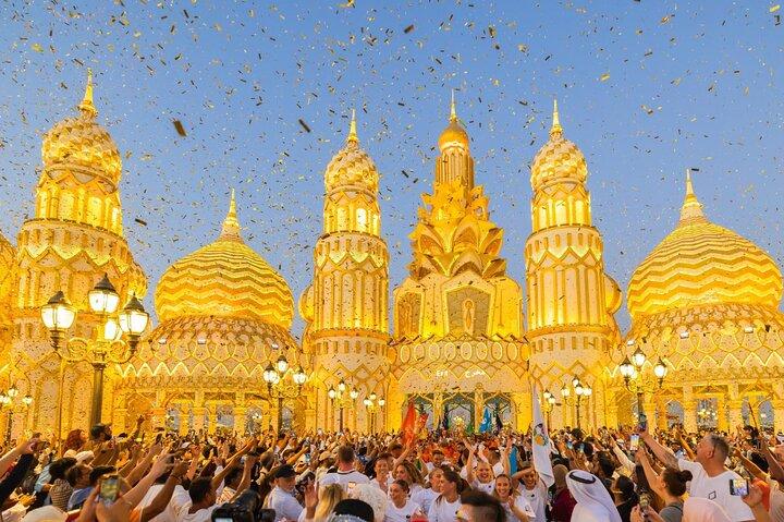 Dubai Miracle Garden & Global Village Tour with Private Transfer