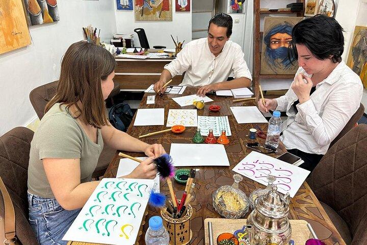 Marrakech Arabic Calligraphy Workshop