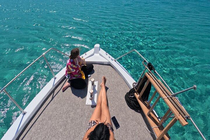 Mykonos boat tour-unlimited drinks-small group(new product)