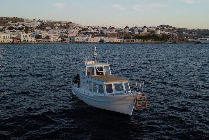 Mykonos boat tour-unlimited drinks-small group(new product)