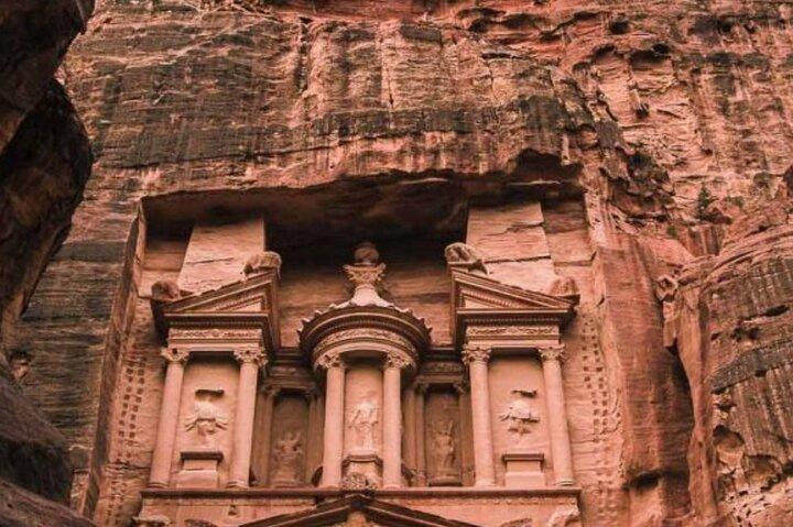 Petra Wadi Rum & Dead Sea - two Days private tour