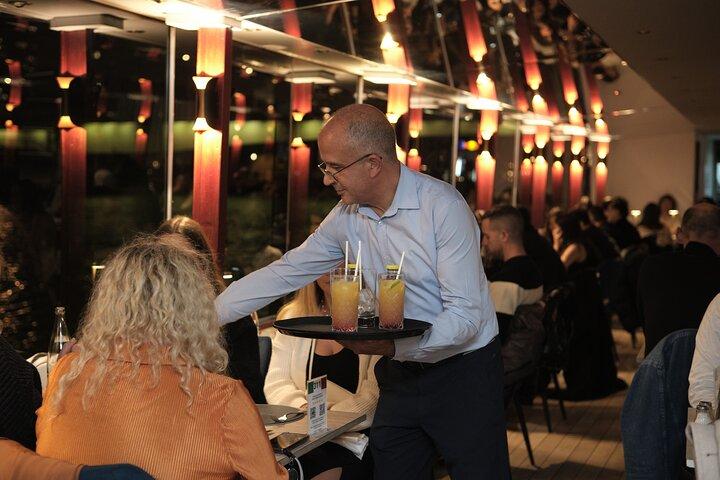 Paris Theo Boat Seine River Italian Trattoria Style Dinner Cruise