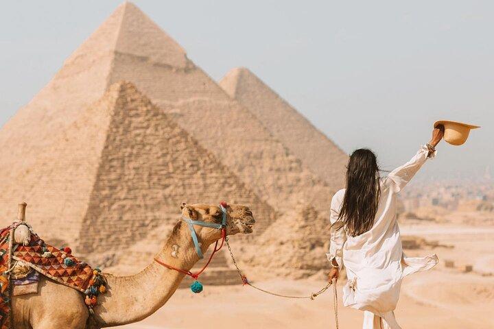 4-Hours Giza Pyramids Sphinx Valley Temple and Shopping tours
