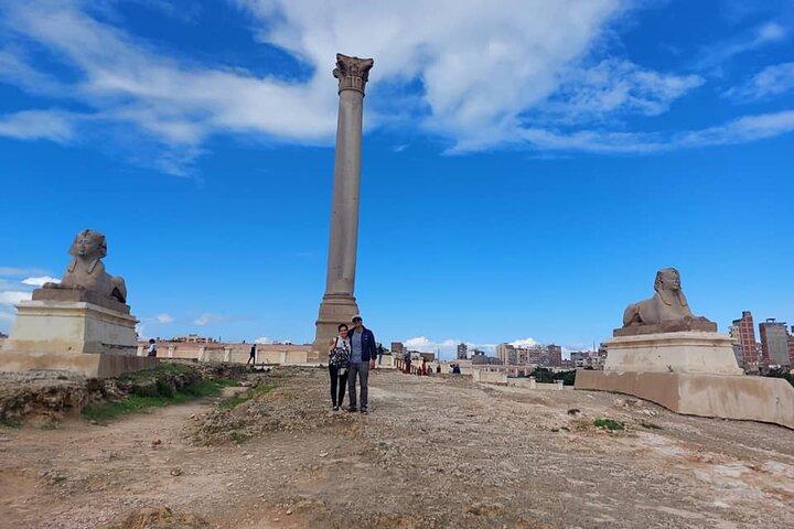 10-hours Alexandria day tour from Cairo Giza hotel