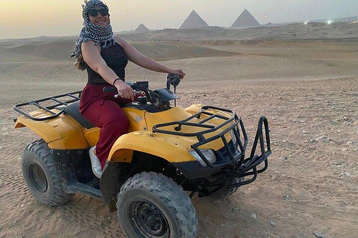 Private tour Giza Pyramids ,One Hour Quad Bike Ride and 45 Minute Camel Ride