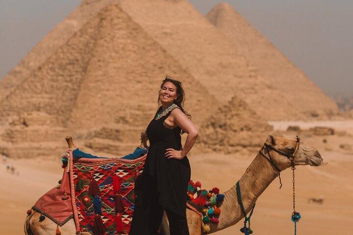 Giza Pyramids ,Queen Pyramids ,Sphinx ,Mummification temple