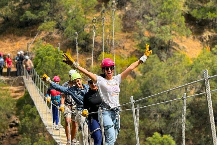 Zipline Experience out of Marrakech City in the Atlas Mountains