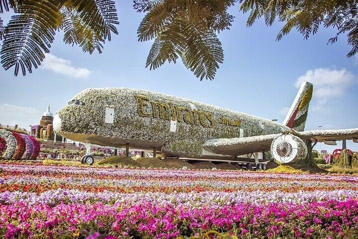 Dubai Miracle Garden + Dubai Butterfly Garden Tickets