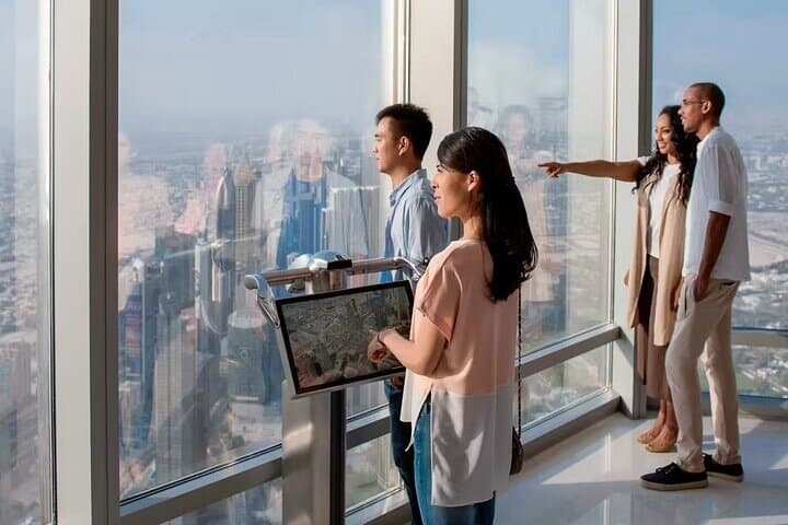 Burj Khalifa at the Top + Dubai Frame Tickets