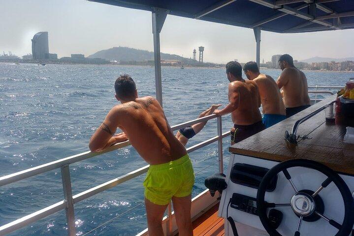 Private Barcelona Water Beer Bike Tour