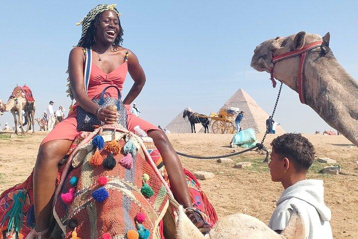 All inclusive Giza Pyramids ,Sphinx ,Lunch ,Camel&Inside pyramid