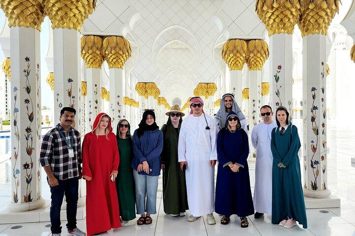 Premium Half Day Abu Dhabi Grand Mosque Tour from Dubai