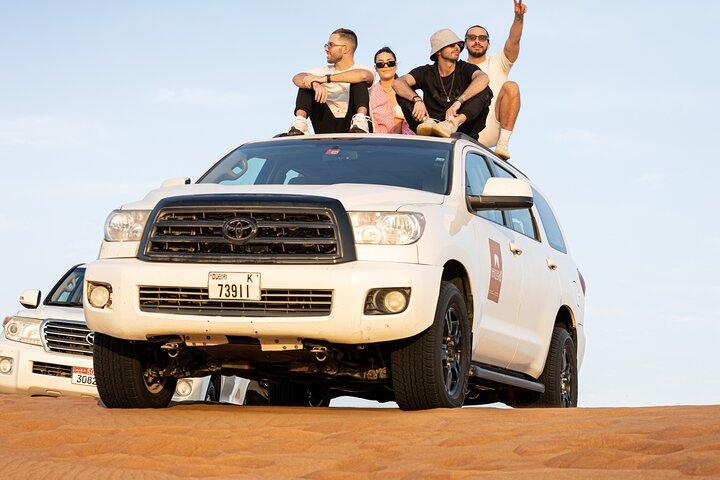 Premium Evening Desert Safari, Quad Bike, Camel & VIP BBQ Dinner