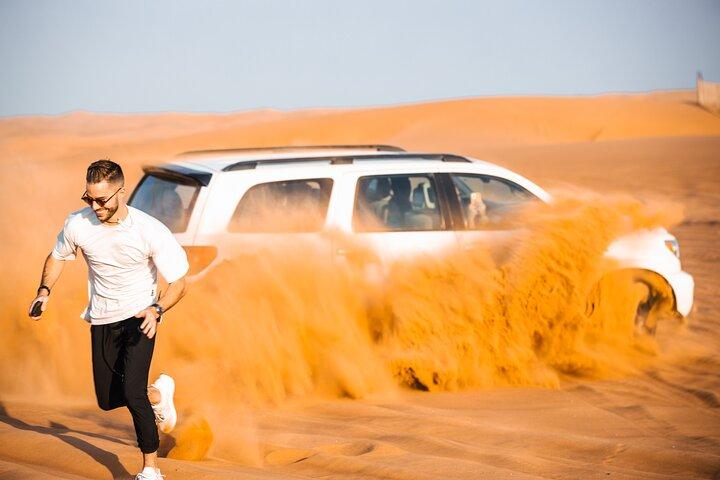 Premium Evening Desert Safari, Quad Bike, Camel & VIP BBQ Dinner