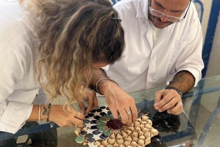 Mosaic workshop in Marrakech