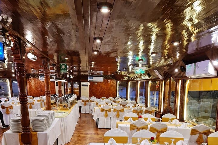 Dubai Marina Dhow Cruise Dinner with Live Entertainment AL WASL