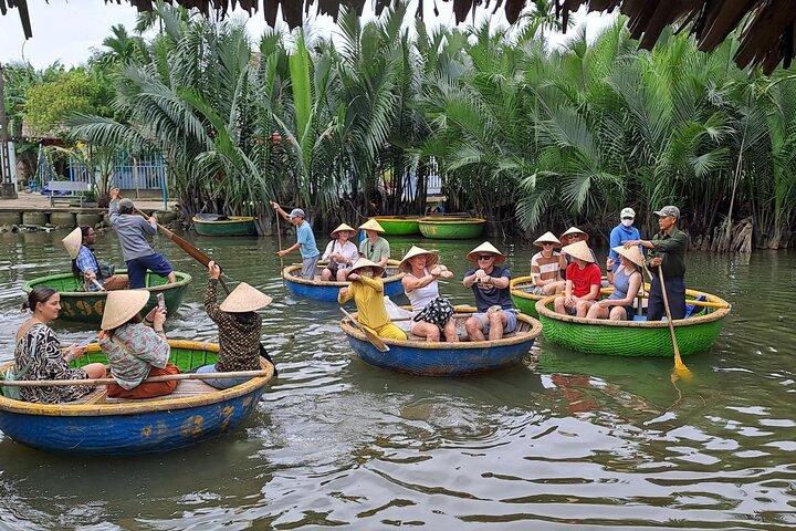 Private Hoi An City tour -Basket Boat Ride in the Coconut forest