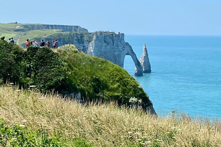 Private Live Guided Giverny Honfleur Etretat Cliffs by Mercedes