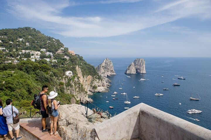 Capri Small Group Tour from Naples with Optional Blue Grotto