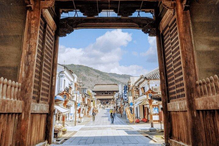Half-Day Zenkoji Tour with Tea Experience