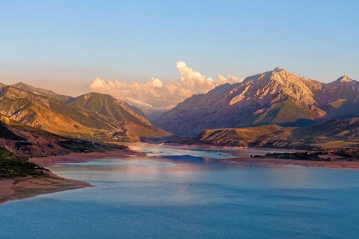 Tashkent Chimgan Mountains, Charvak Reservoir and Amirsoy Resort