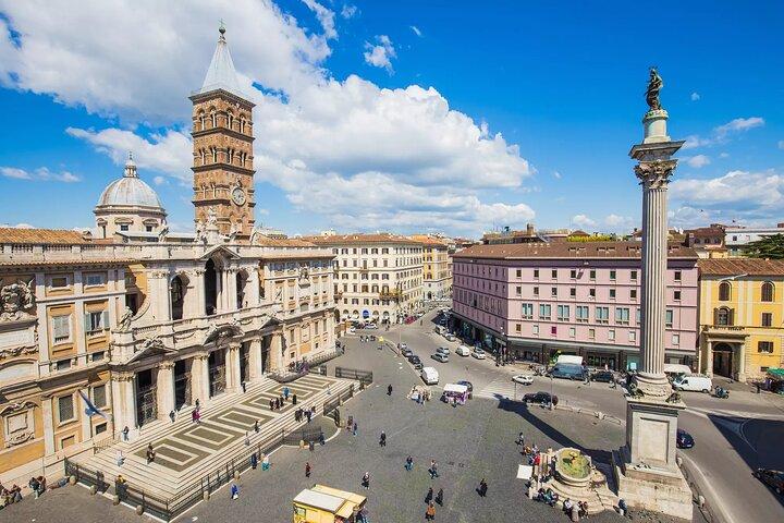 Rome: Visit the Main Papal Basilicas with Private Driver